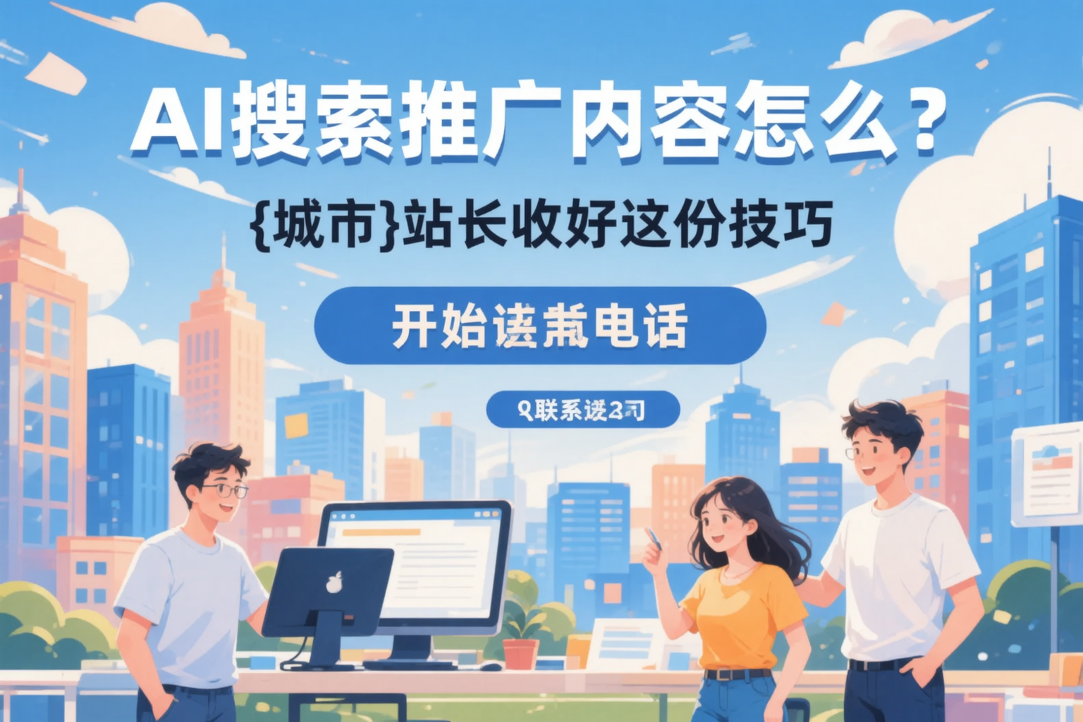 AI搜索推广内容怎么写？广南站长收好这份技巧