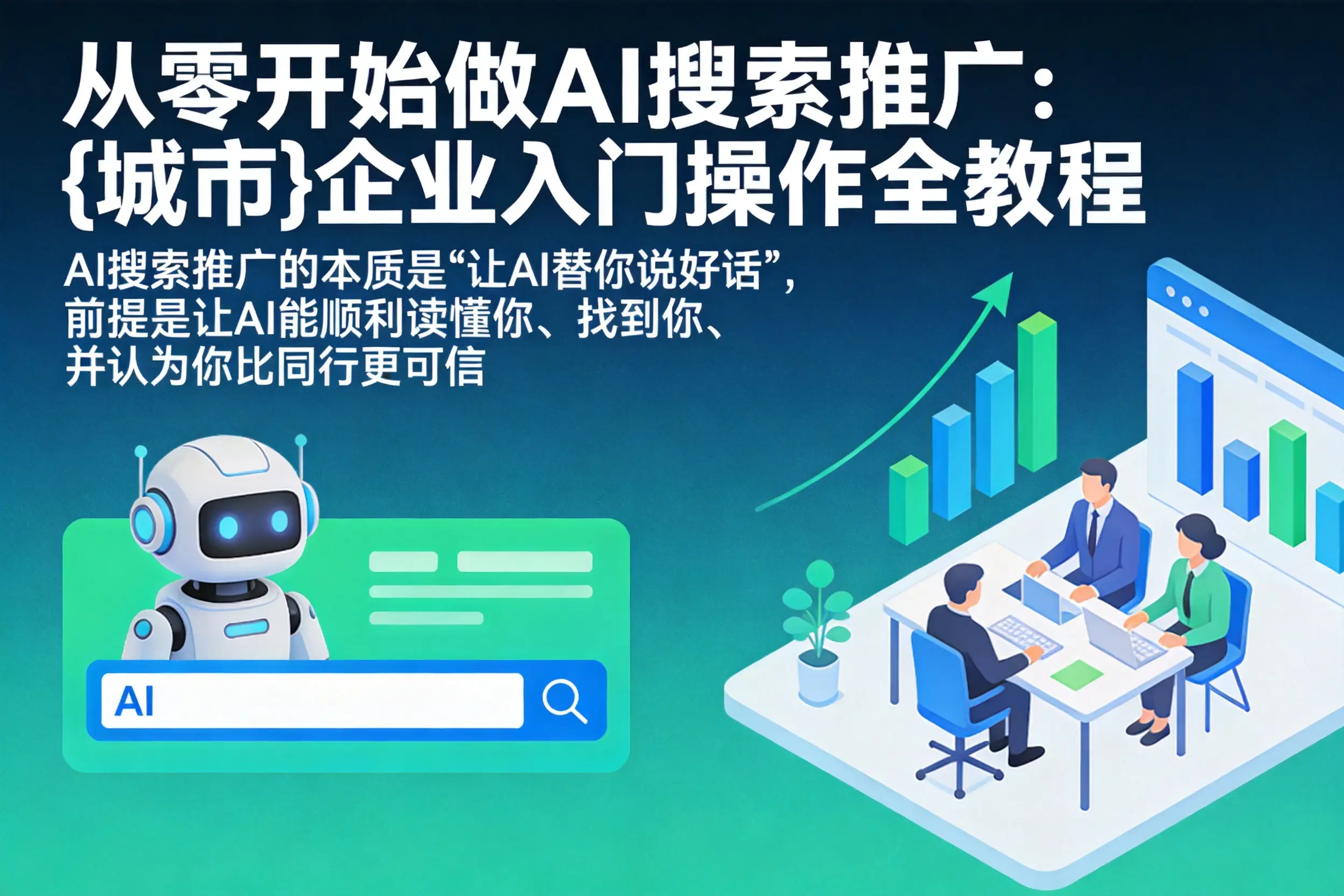 从零开始做AI搜索推广:广南企业入门操作全教程